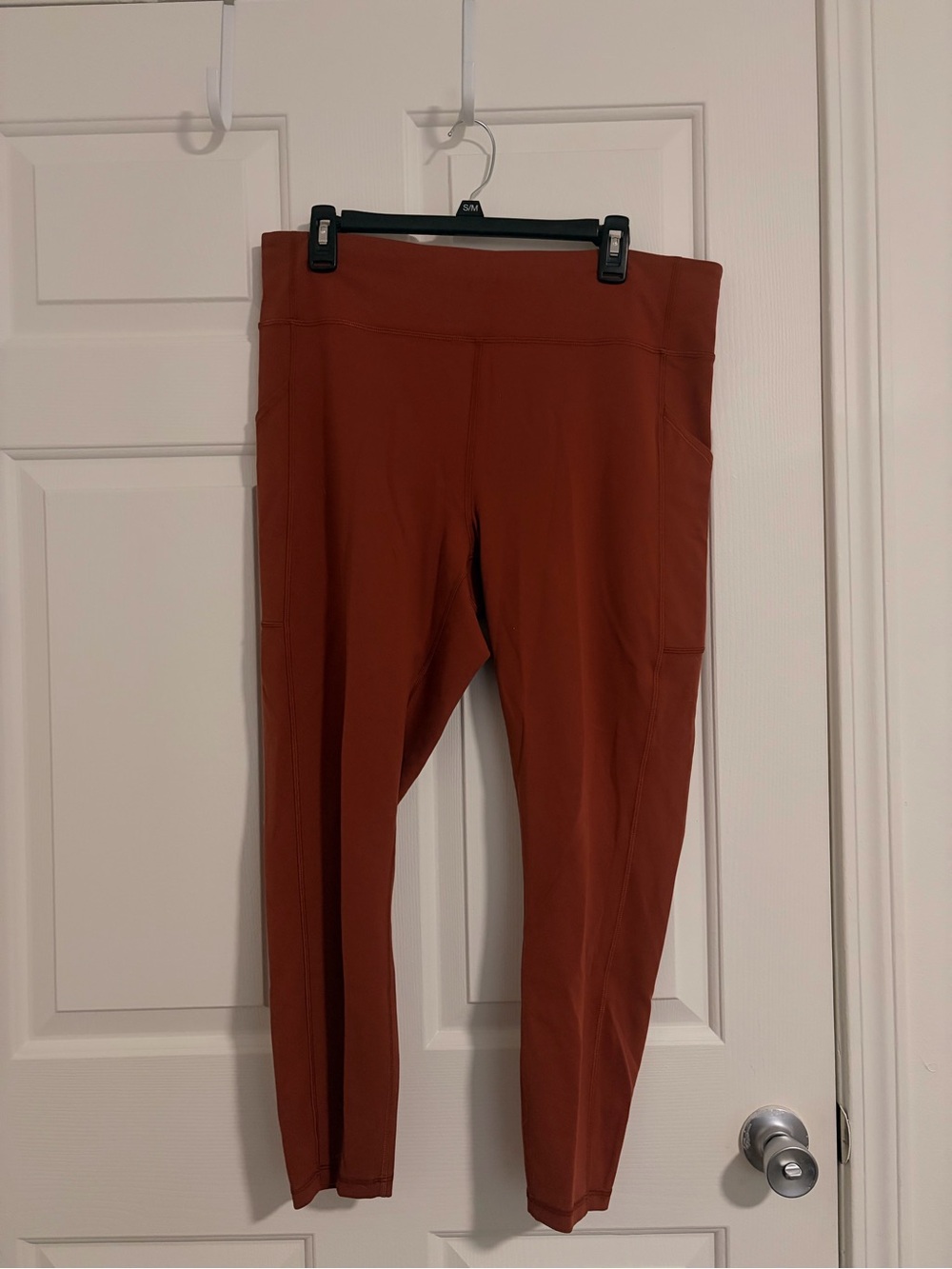 lululemon athletica Rust Orange High-Rise Pocket Leggings